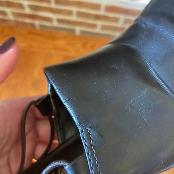 Dark Brown Donna Lawrence Sling Back Heels Size 7 - Picture 5 of 7